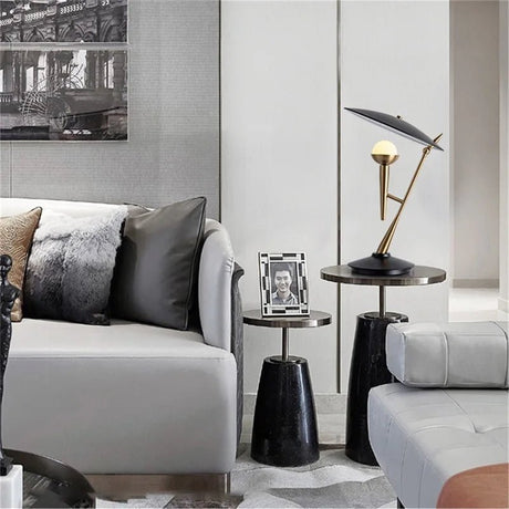 Vintage Postmodern LED Table Lamp - Hans Lumiere