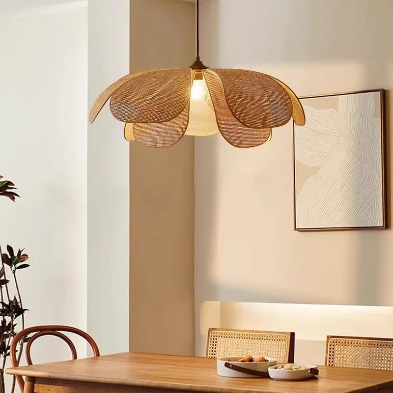 Wabi Sabi Designer Chandelier Japanese Lamp - Hans Lumiere
