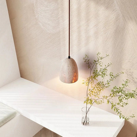 Wabi - Sabi Style Creamy Pendant Lamp - Hans Lumiere