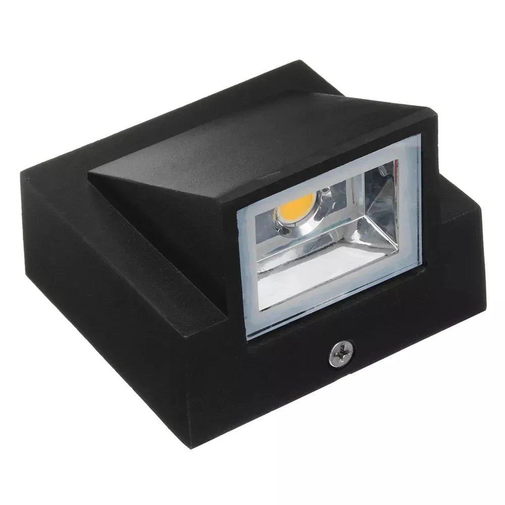 Waterproof Dual Head Aluminum LED Wall Light - Hans Lumiere