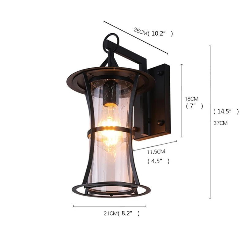 Waterproof IP65 Decorative LED Sconces - Hans Lumiere