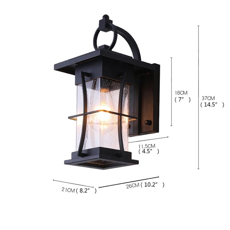 Waterproof IP65 Decorative LED Sconces - Hans Lumiere