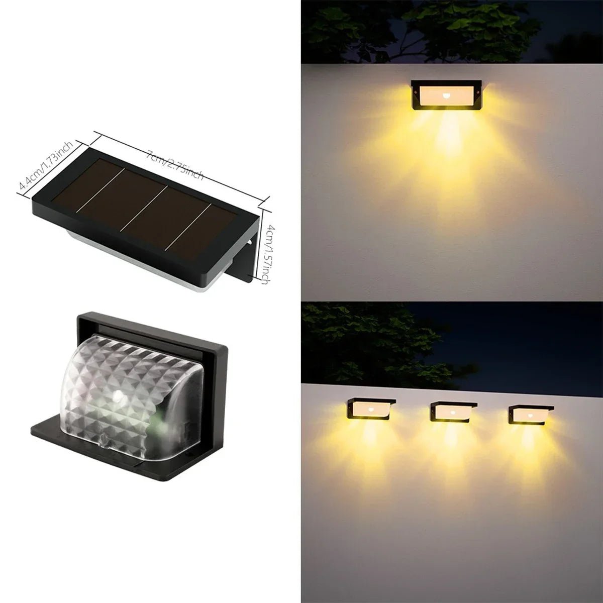 Waterproof Outdoor LED Solar Powered Light - Hans Lumiere