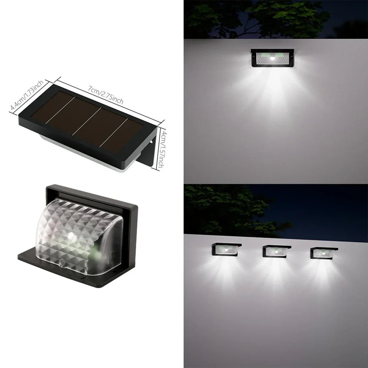 Waterproof Outdoor LED Solar Powered Light - Hans Lumiere