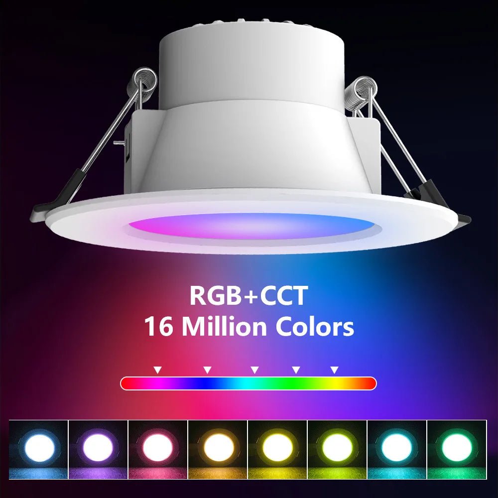 WiFi and Bluetooth Dual - Mode Smart Panel Downlight - Hans Lumiere