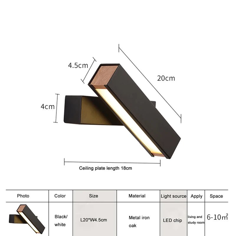 Wooden Nordic Wall Lamp - Hans Lumiere