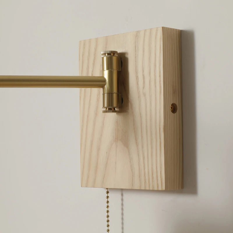 Woodiness LED Simplicity Wall Lamp - Hans Lumiere