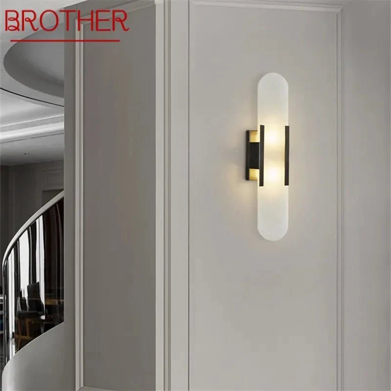 Copper bedside lamp for warm, restful bedroom lighting