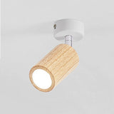 1 Piece Nordic Solid Wooden LED Track Light - Hans Lumiere