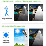 10000W Powerful Outdoor Solar Street Light With Motion Sensor - Hans Lumiere