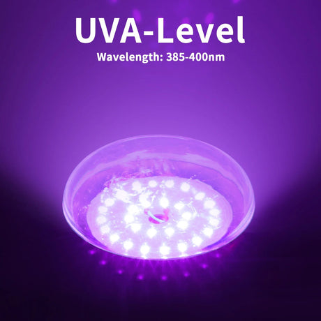15W BR30 LED UV Black Light Bulb E26 E27, 395nm Glow Party Light - Hans Lumiere