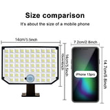 256 LED Outdoor Solar Super Bright Light With Remote - Hans Lumiere