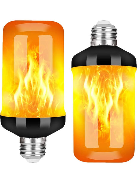 2PCS Outdoor LED Flame Light Bulbs With Upside Down Effect - Hans Lumiere