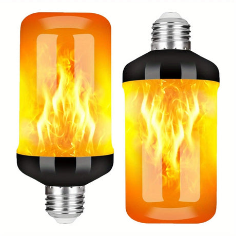 2PCS Outdoor LED Flame Light Bulbs With Upside Down Effect - Hans Lumiere
