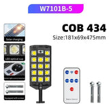 30000LM LED Solar Street Lights With Motion Sensor - Hans Lumiere
