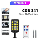 30000LM LED Solar Street Lights With Motion Sensor - Hans Lumiere
