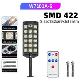30000LM LED Solar Street Lights With Motion Sensor - Hans Lumiere