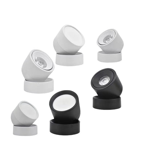 360° Rotatable Dimmable LED Surface Mounted Ceiling Lamp Spotlight - Hans Lumiere