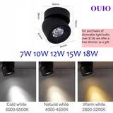 360° Rotatable Dimmable LED Surface Mounted Ceiling Lamp Spotlight - Hans Lumiere