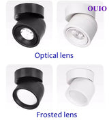 360° Rotatable Dimmable LED Surface Mounted Ceiling Lamp Spotlight - Hans Lumiere