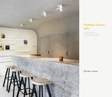 360° Rotatable Tricolor LED Ceiling Lamp Surface Mounted Spotlight - Hans Lumiere