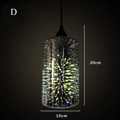 3D Glass Fireworks Pendant Lamps - Hans Lumiere