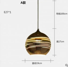 3D Glass Fireworks Pendant Lamps - Hans Lumiere