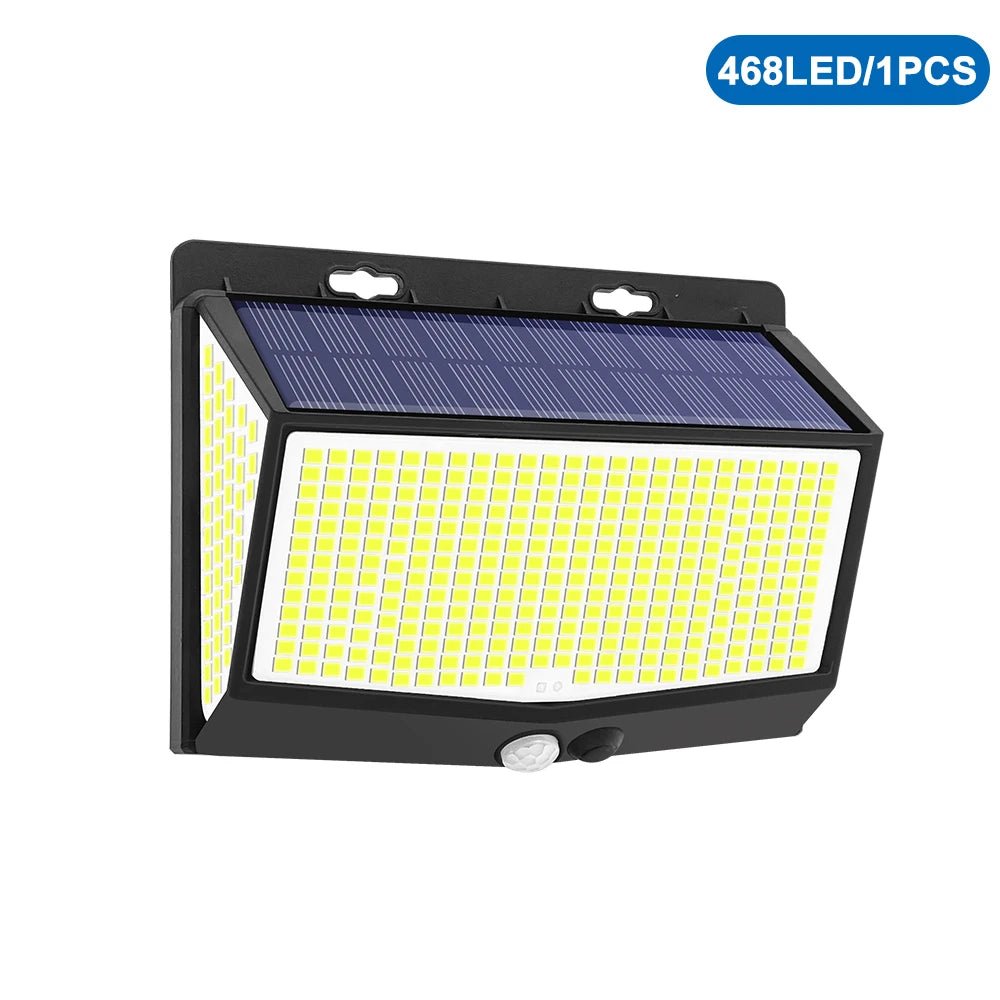 432 LED Outdoor Solar Light Motion Sensor 3 Modes Lighting - Hans Lumiere