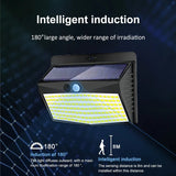 432 LED Outdoor Solar Light Motion Sensor 3 Modes Lighting - Hans Lumiere