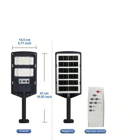 48000000LM Ultra Bright Solar LED Garden Street Lamp - Hans Lumiere