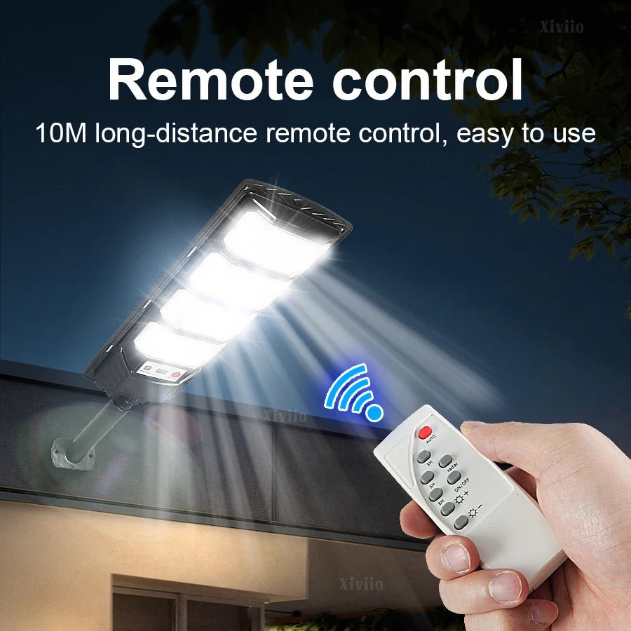 48000000LM Ultra Bright Solar LED Garden Street Lamp - Hans Lumiere