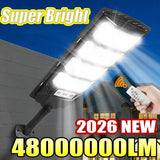 48000000LM Ultra Bright Solar LED Garden Street Lamp - Hans Lumiere