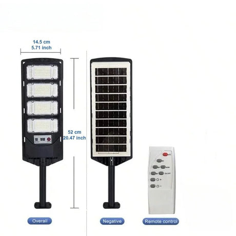 48000000LM Ultra Bright Solar LED Garden Street Lamp - Hans Lumiere