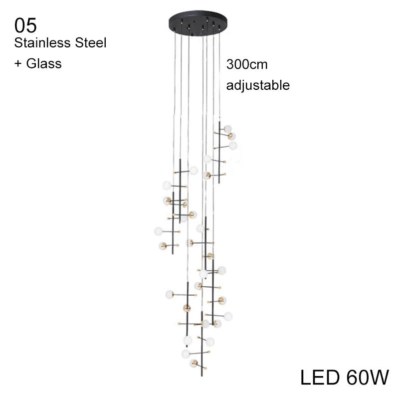 5 Light LED Globe Tall Pole Tree Standing Lamp - Hans Lumiere