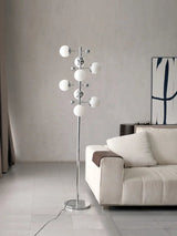 5 Light LED Globe Tall Pole Tree Standing Lamp - Hans Lumiere