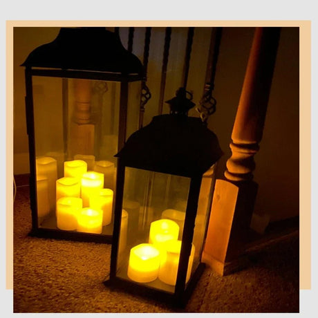 50/24PCS LED Simulation Tealights Candles - Hans Lumiere