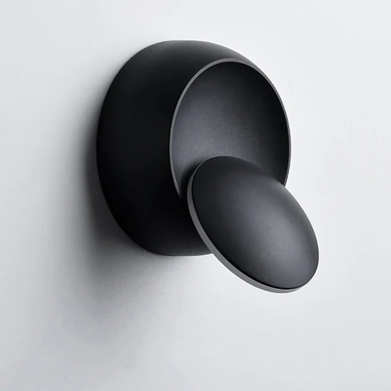5W LED Aluminum Wall Sconce, 350° Rotatable for Living Room & Bedroom - Hans Lumiere