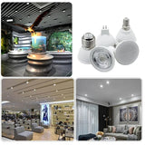 6W LED Spotlight Bulbs GU10 MR16 E27 E14, 24° or 120° Beam, 10 Pack - Hans Lumiere