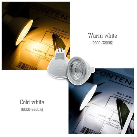 6W LED Spotlight Bulbs GU10 MR16 E27 E14, 24° or 120° Beam, 10 Pack - Hans Lumiere