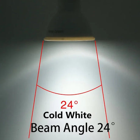 6W LED Spotlight Bulbs GU10 MR16 E27 E14, 24° or 120° Beam, 10 Pack - Hans Lumiere