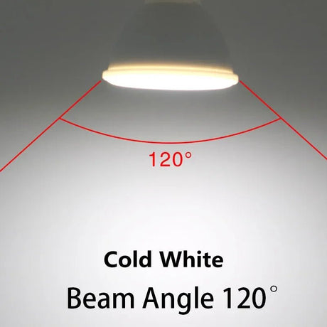 6W LED Spotlight Bulbs GU10 MR16 E27 E14, 24° or 120° Beam, 10 Pack - Hans Lumiere