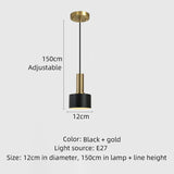Nordic Modern Gold Chandelier Pendant Light