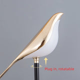 Gilded Bird LED Wall Sconce with Touch Switch