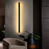 Contemporary Linear LED Wall Sconce - Tri-Color Decorative Wall Light for Bedroom and Living Room