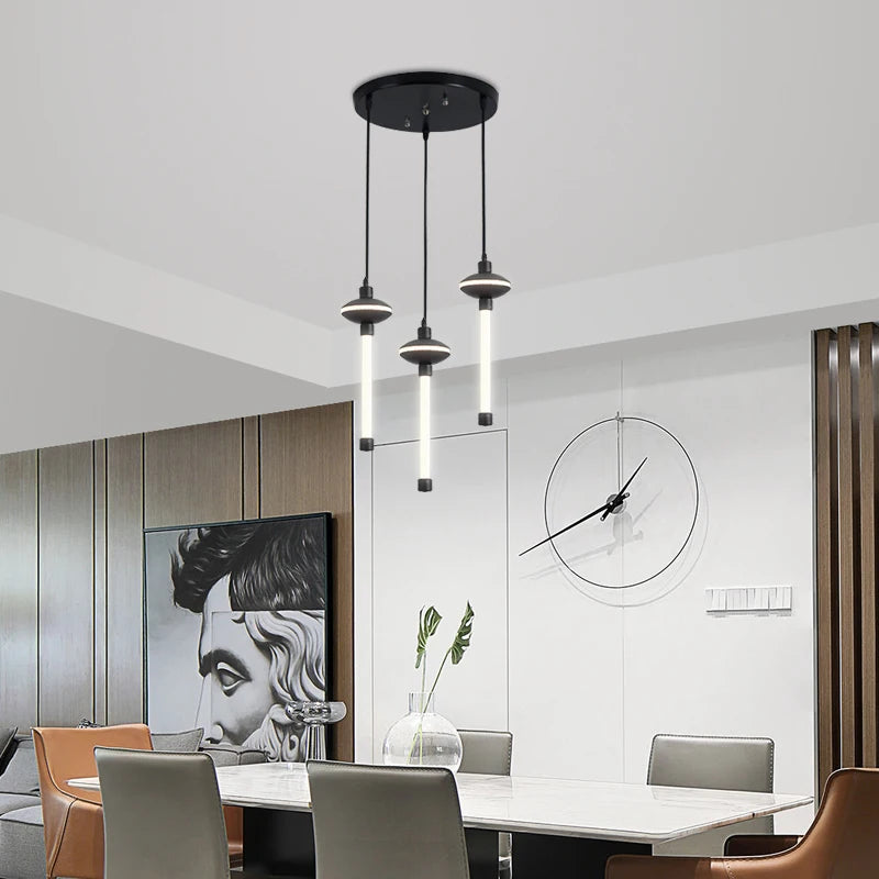 Nordic Acrylic Ring Pendant Chandelier