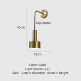 Nordic Modern Gold Chandelier Pendant Light