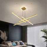 Nordic Modern Dimmable LED Ring Chandelier for Living Room