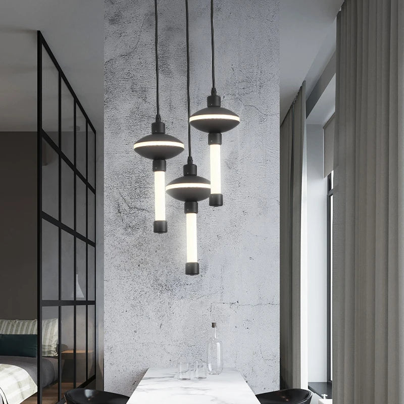 Nordic Acrylic Ring Pendant Chandelier