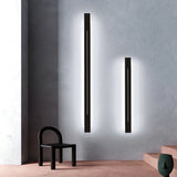 Contemporary Linear LED Wall Sconce - Tri-Color Decorative Wall Light for Bedroom and Living Room