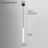 Ceramic Glass LED Pendant Light for Kitchen and Dining